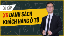 Bí kíp X5 danh sách khách hàng ngành ô tô